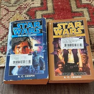 Star Wars The Hutt Gambit and Rebel Dawn Books